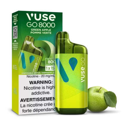 Vuse GO 8000 Disposable Vape - Green Apple