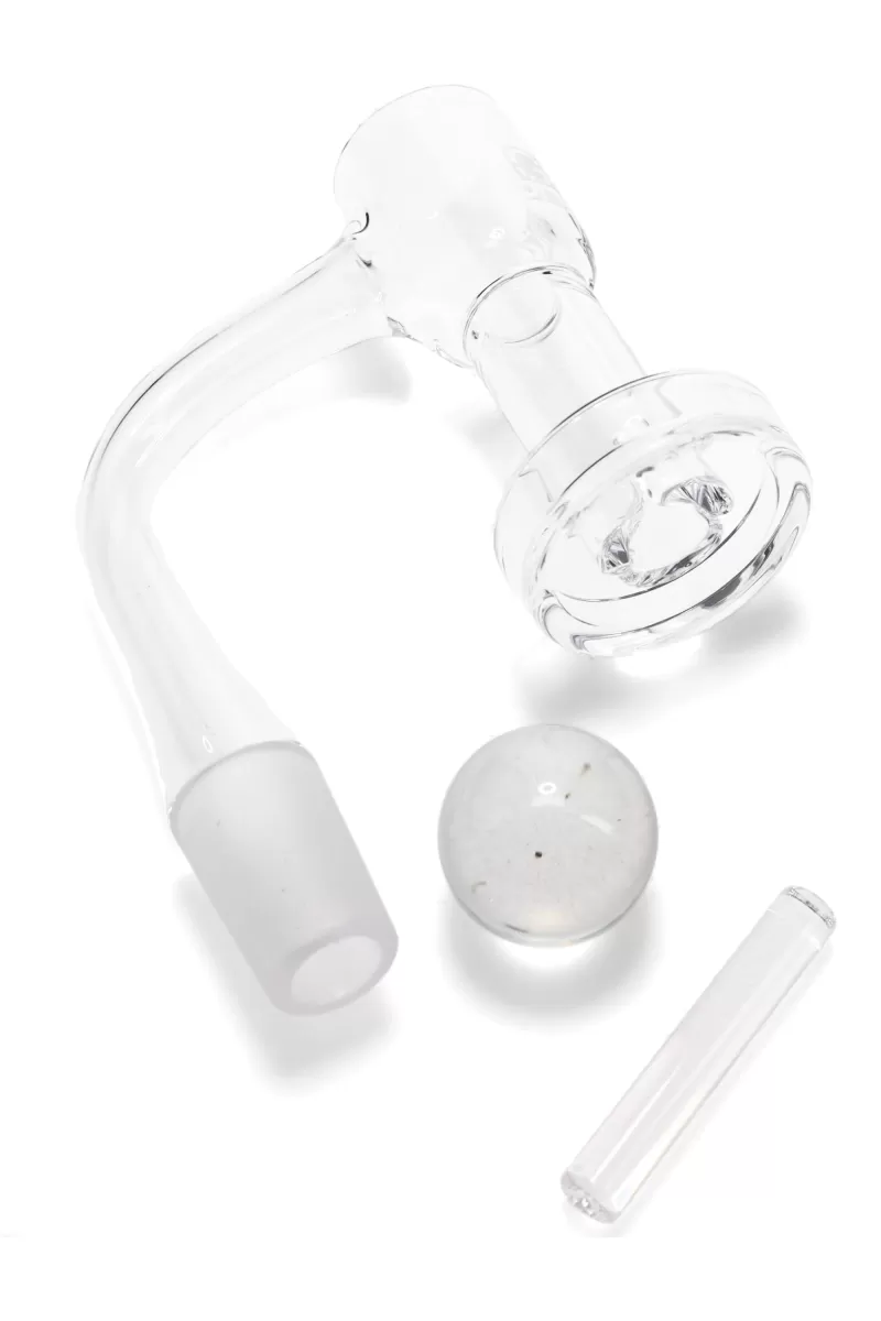GRAV Quartz Slurper Bucket Set – Marble Cap & Pillar