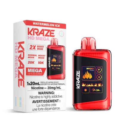 Watermelon Ice - KRAZE HD MEGA 20K Disposable