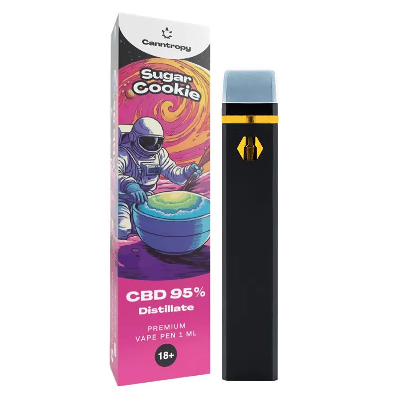 CBD Pen - Sugar Cookie Vape - CBD 95% - 1 ml
