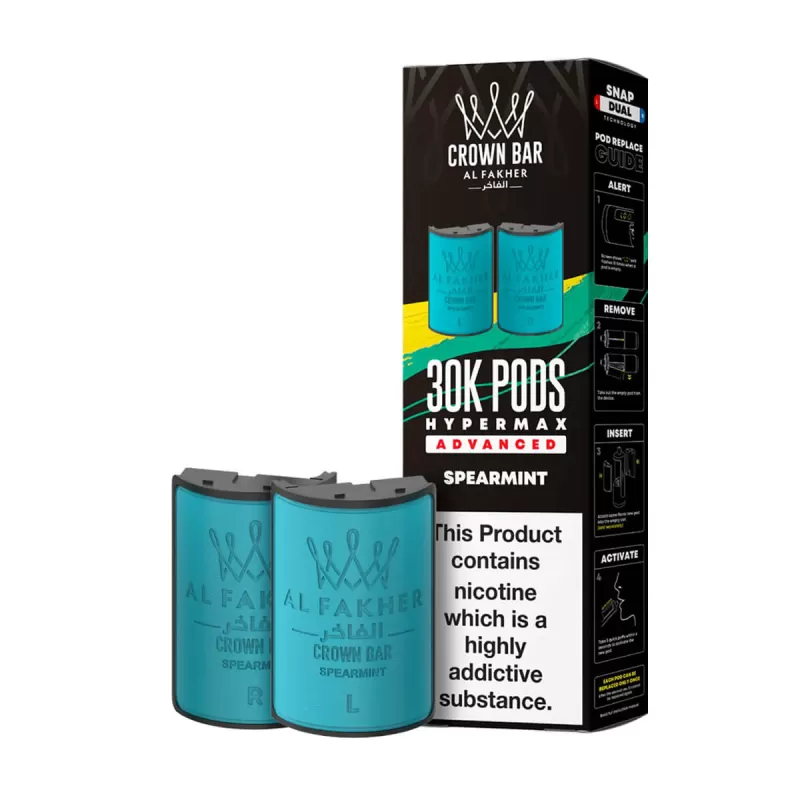 Spearmint Al Fakher 30K Hypermax Refill Pods