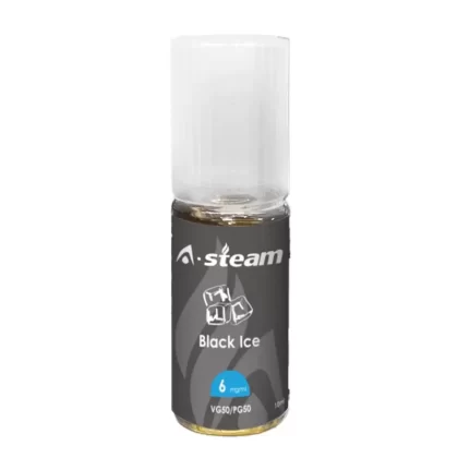 A Steam 10ml Black Ice 50/50 Vape Juice - 10 Pack