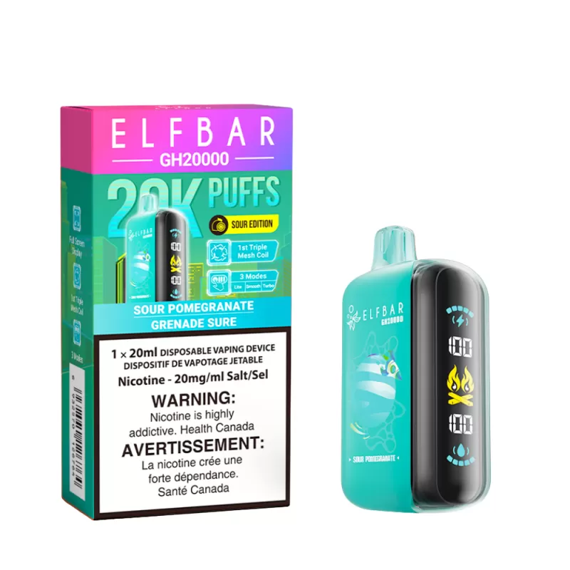 Sour Pomegranate - Elf Bar GH20000 Disposable Vape