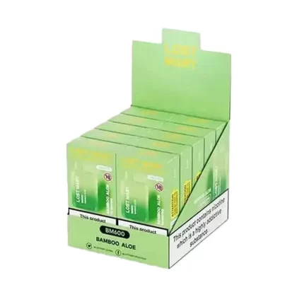 Bamboo Aloe Lost Mary 600 Puff (Pack of 10) | Just at £28.99