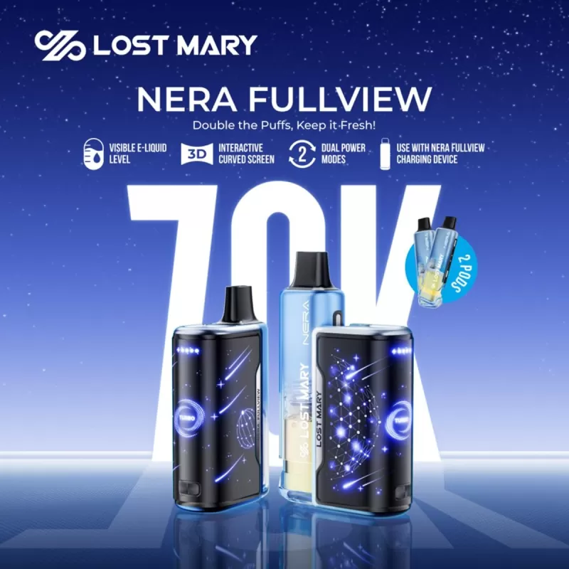 Lost Mary Nera Fullview 70K Disposable Vape (Kit)