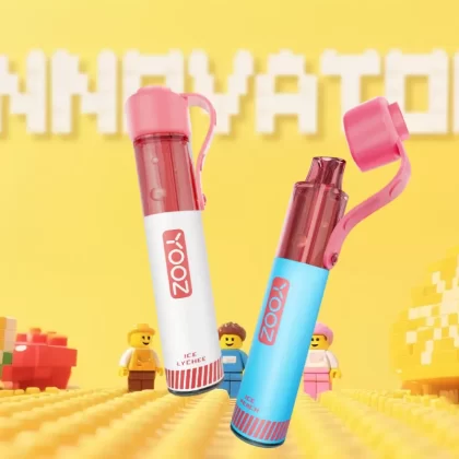 柚子积木YOOZ INNOVATOR 4000口一次性电子烟-食品级软硅胶材质嘴帽