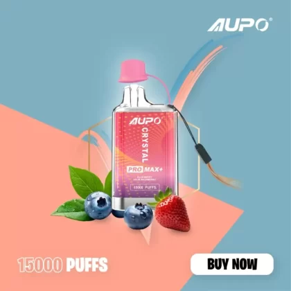 AUPO 15000 Puffs PRO MAX Crystal Dual Mesh 15k Bulk Buy Wholesale Rechargeable Disposable Vapes