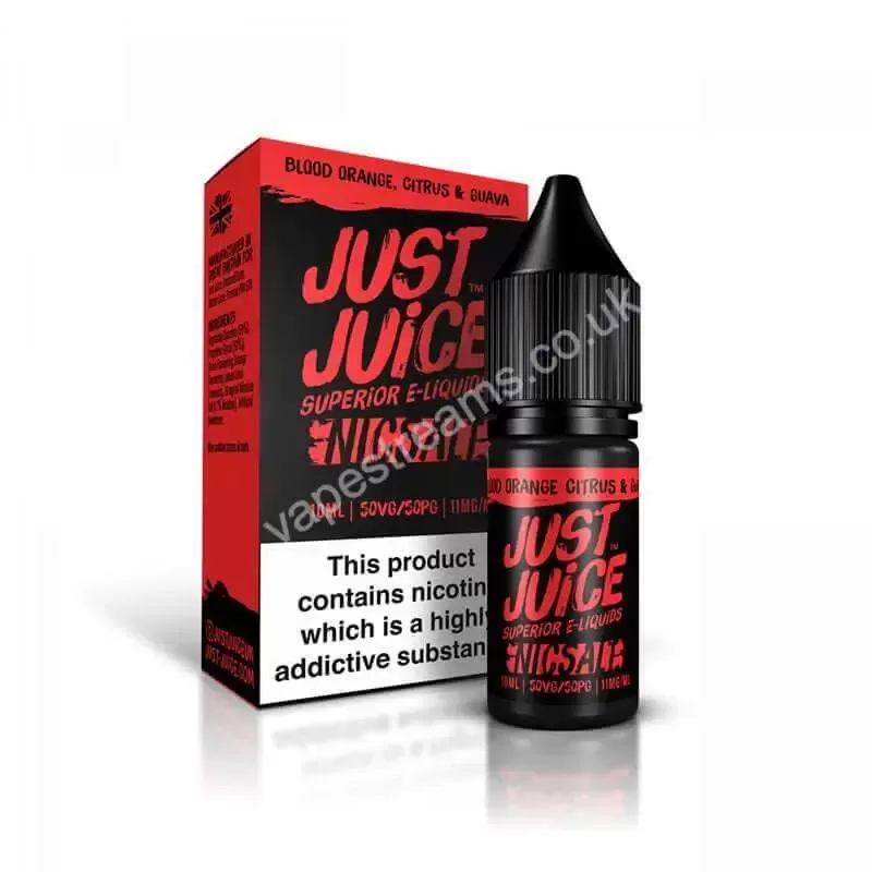 Just Juice Blood Orange Citrus & Guava Nic Salt E-Liquid