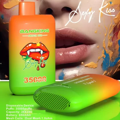 BANG KING 35000 Puffs DSK045 Dual Taste Disposable Vape Bulk Buy Wholesale