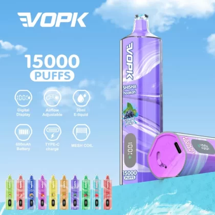 VOPK Shisha Hookah 15000 Puffs Disposable Vape Wholesale