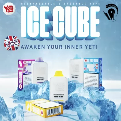 Yeti Ice Cube 6000 Puffs Disposable Vape 20mg #