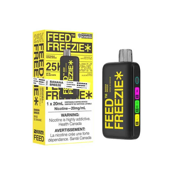 FEED Freezie 25K Banana Breeze – 25,000 Puffs | 20mL