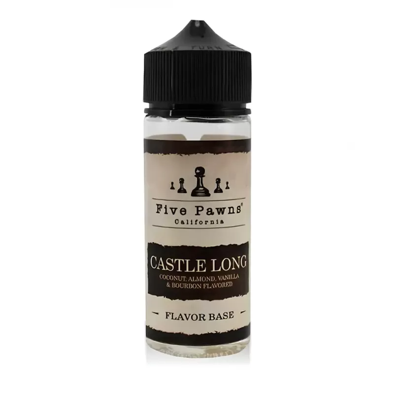 FIVE PAWNS Castle Long Shortfill 100ml E-liquid (0mg)