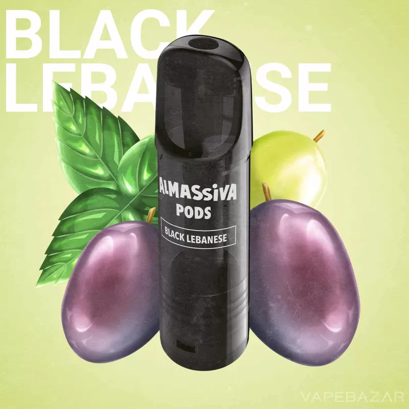AlMassiva Prefilled Pods – Black Lebanese (2er Pack)