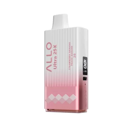 ALLO ULTRA 25K - Strawberry Banana Disposable Vape