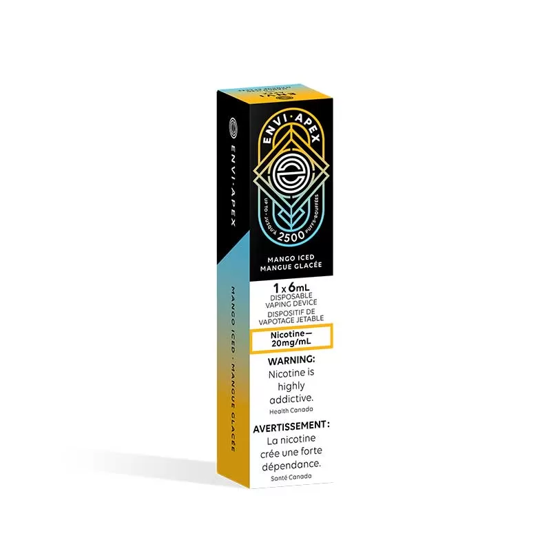 ENVI Apex 2500 Puffs Disposable Vape - Mango Iced (ON)