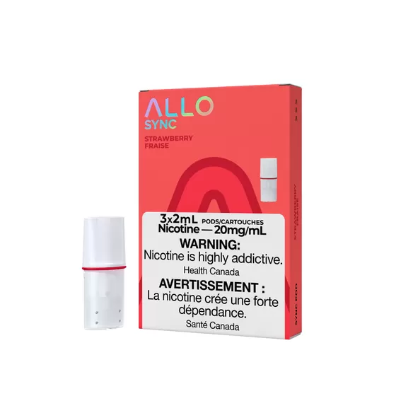 Strawberry Allo Sync Pod (3 Pack)'