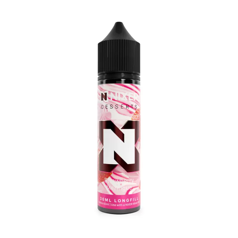Strawberry Meringue Nixer 30ml Longfill E‐Liquid