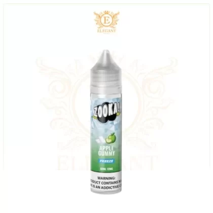 Zooka Apple Gummy Freeze Salt 60ml Eliquid