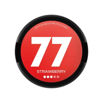 77 Strawberry Nicotine Pouches