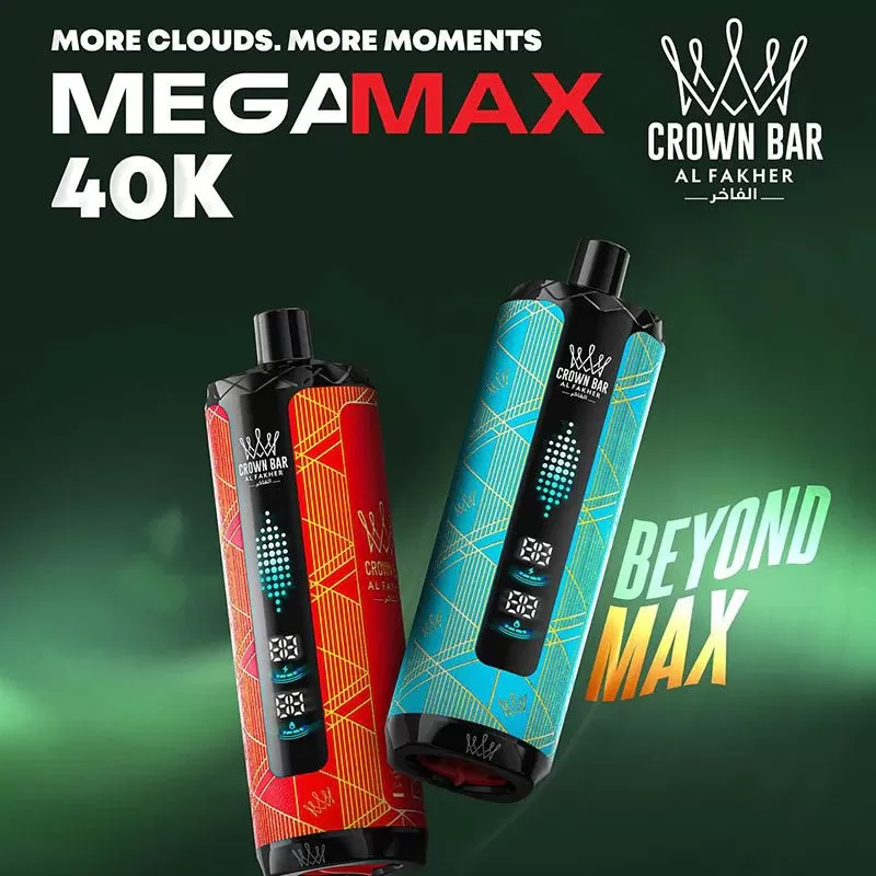 Al Fakher Mega Max 40K Puffs – Double Mango