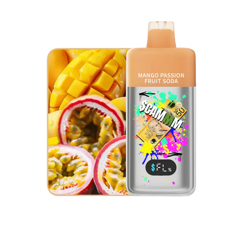 Scammm – Mango Passion Fruit Soda 15,000 Puffs
