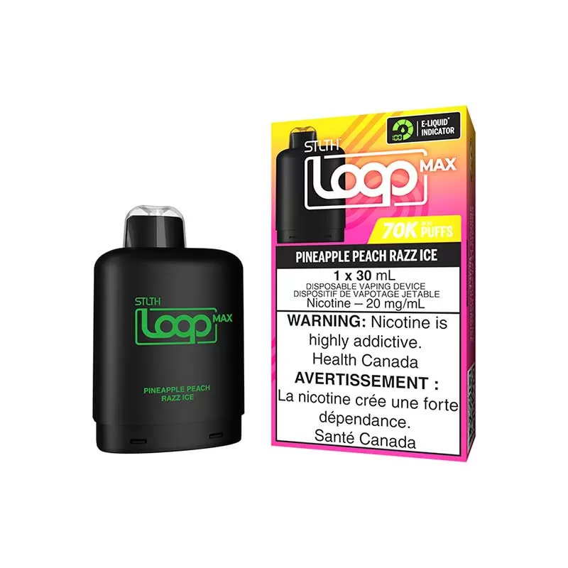 STLTH LOOP MAX Pod Pack - Pineapple Peach Razz Ice (MB)
