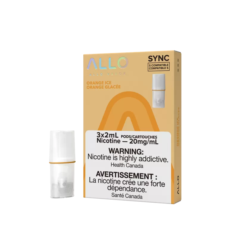 Allo Sync Orange Ice 20mg Pods (Provincial)