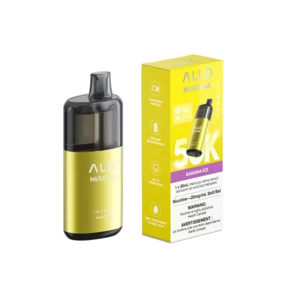ALLO Intense Nuud 50K Disposable Vape - Banana Ice (ON)