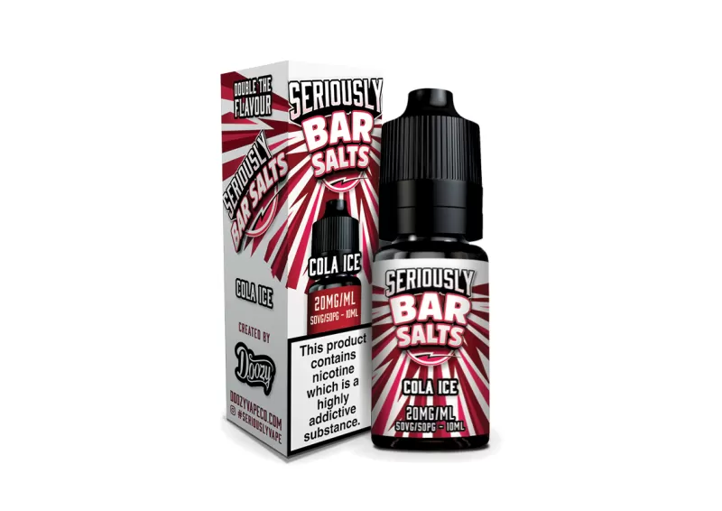 Seriously Bar Salts Cola Ice Nic Salt E-Liquid