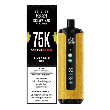 Al Fakher Crown Bar 75K - Pineapple Ice