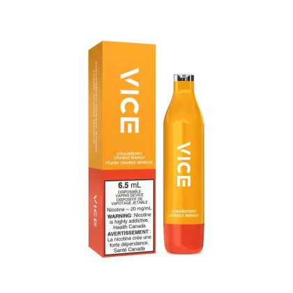 Vice 2500 Strawberry Orange Mango Disposable Vape Pen