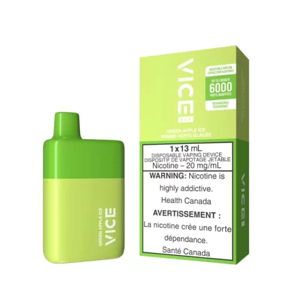 Vice Box Green Apple Ice Disposable Vape Pen