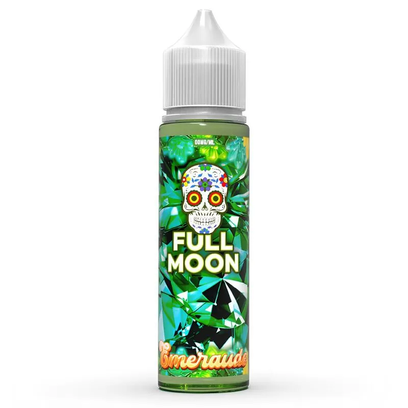 E-liquide Émeraude 50ml 0mg – Full Moon Diam's