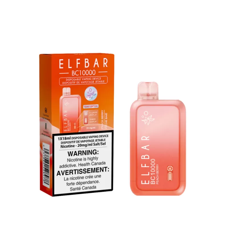 Elf Bar 10K – Peach Berry Disposable Vape