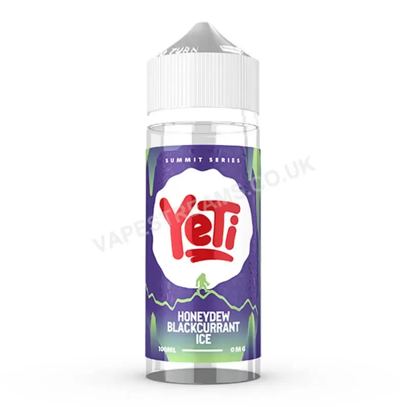 YeTi Summit Series Honeydew Blackcurrant Ice E-Liquid Shortfill
