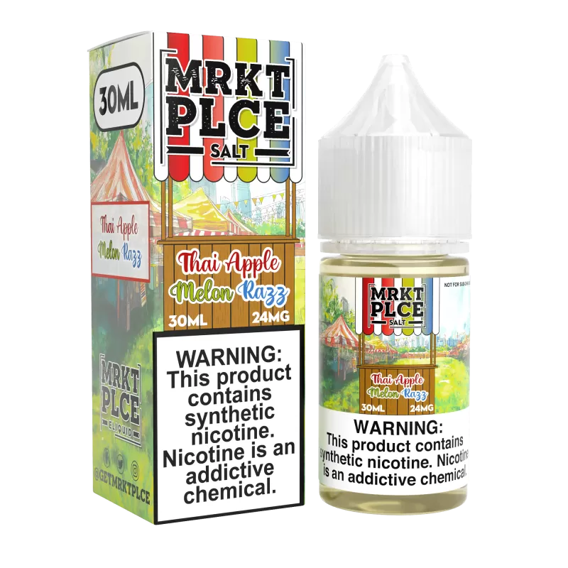 Thai Apple Melon Razz Salt by MRKT PLCE Salt – 30mL
