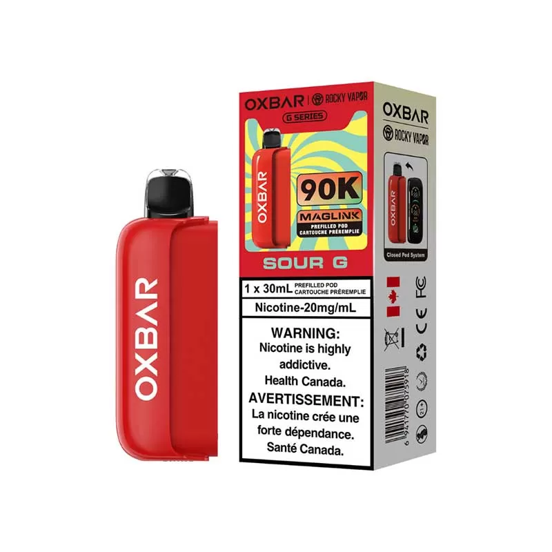 Oxbar Maglink Pre-Filled Pod - G Series - Sour G (ON)