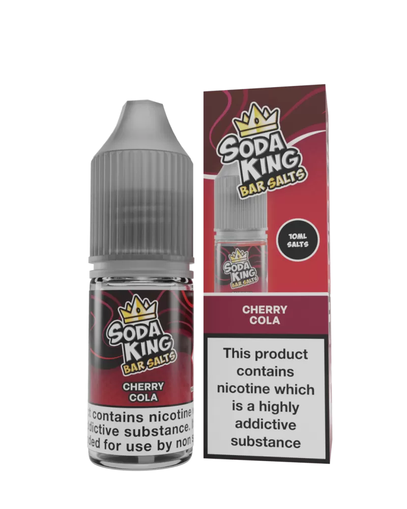 Cherry Cola Nic Salt By Soda King Bar Salt