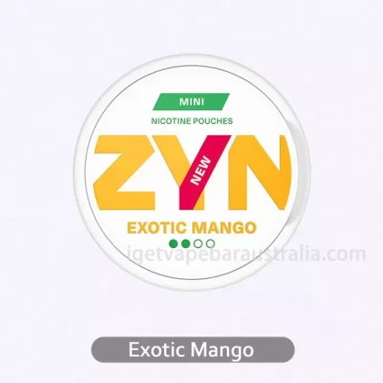 ZYN Mini Exotic Mango 6MG – Tropical Mango Flavor with a Balanced Strength