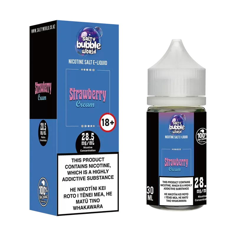 Strawberry Cream Nicotine Salt E-liquid