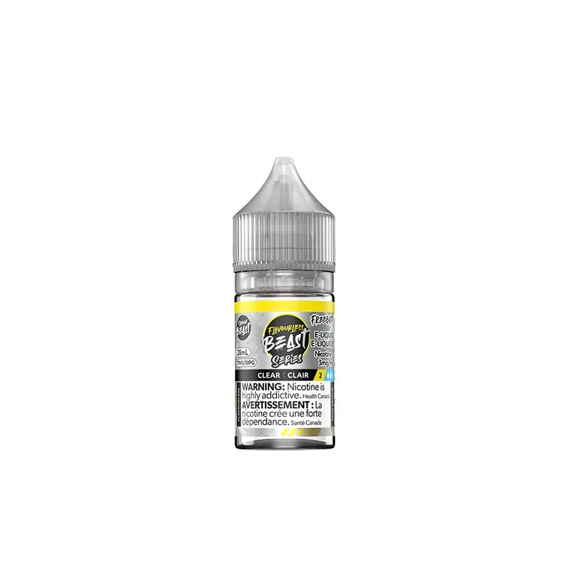 Flavourless Beast E-Liquid - Clear 2 (28mL Freebase) (QC)